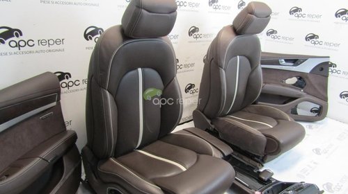 Interior Audi A8 4H Balao Brown - Design selection Complet