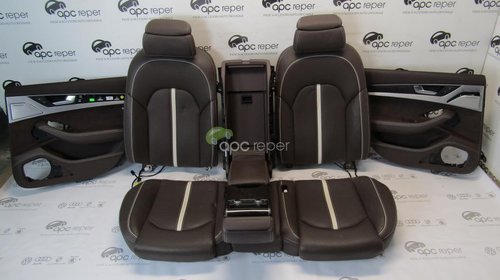 Interior Audi A8 4H Balao Brown - Design selection Complet