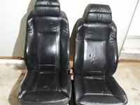 Interior BMW Seria 7 E65-2006 Recaro Piele Neagra