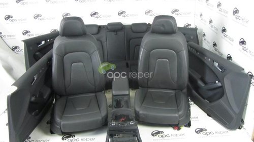 Interior complet Audi A4 8K B8 Ventilatie si incalzire Scaune piele