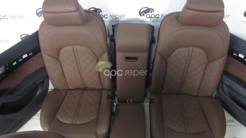 Interior Complet Audi A8 4H Brown Ventilat