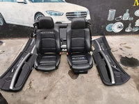 Interior Complet Full Electric Cu Incalzire Piele Neagra BMW Seria 3 E93 Facelift 2008-2013