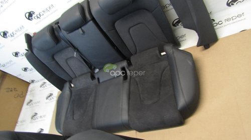 Interior complet piele / alcantara Scaune Alcantara Audi A4 8K Facelift Original