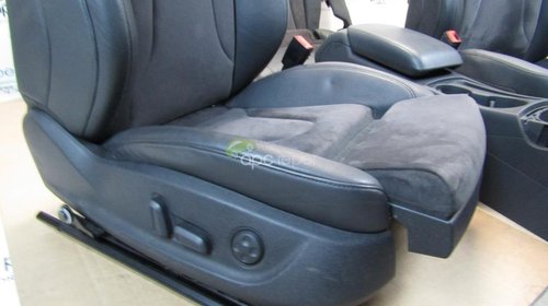 Interior complet piele / alcantara Scaune Alcantara Audi A4 8K Facelift Original