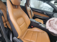 Interior Complet Piele Maro, Electric cu Incalzire Mercedes E-Class Cabrio 2010