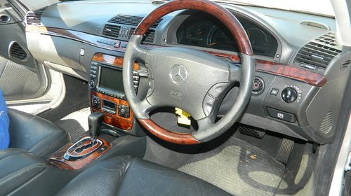 Interior complet piele Mercedes S-Class W220 320 Cdi model 1999-2005