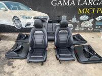 Interior Complet Piele Neagra Incalzire Electric Mercedes GLC X253 2015-2018
