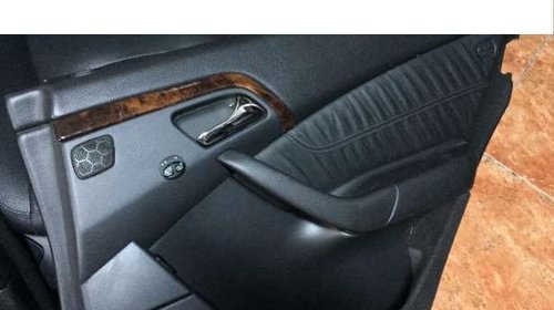 Interior complet piele neagra mercedes s classe w220