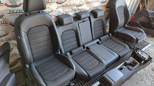 Interior Complet Semi-piele cu incalzire si masaj,fete usi cu lumini ambientale Vw Golf 7 Hatchback