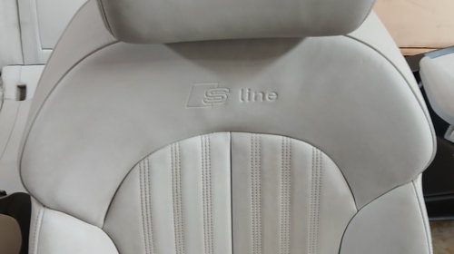 Interior de piele S-line Audi A6 C7 2013-2018