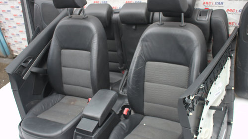 Interior din piele si material textil Skoda Octavia 2 hatchback (1Z3) 2004-2013