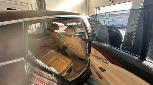 Interior piele bej incalzire scaune BMW seria 5 GT F07 530d