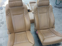 Interior piele bmw seria 7 e65 scaune full electric cu incalzire complete cu motoras