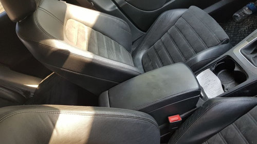 Interior piele cu alcantara VW Passat B6 brea