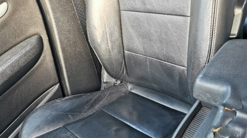 Interior piele Mercedes A-class W169 2004-2012 scaune incalzire tapiterie piele neagra
