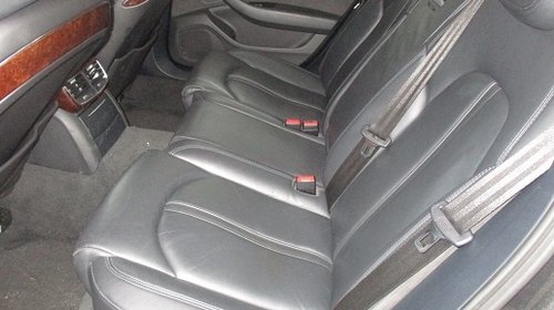 Interior piele naturala neagra Full electric Audi A8 2012-2017