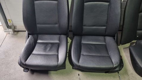 Interior scaune bancheta piele neagră cu incalzire bmw f10 f11