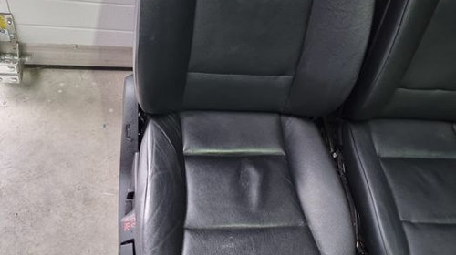 Interior scaune bancheta piele neagră cu incalzire bmw f10 f11