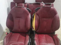 Interior / scaune piele / Citroen Ds3 coupe visiniu