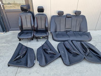 Interior scaune recaro sport bancheta piele neagră încălzire bmw f30