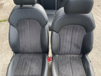 Interior scaune sport bancheta piele+alcantara Audi A6 C7 2011-2018