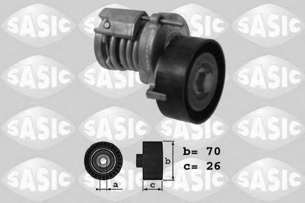 Intinzator curea AUDI A2 8Z0 SASIC 1626024