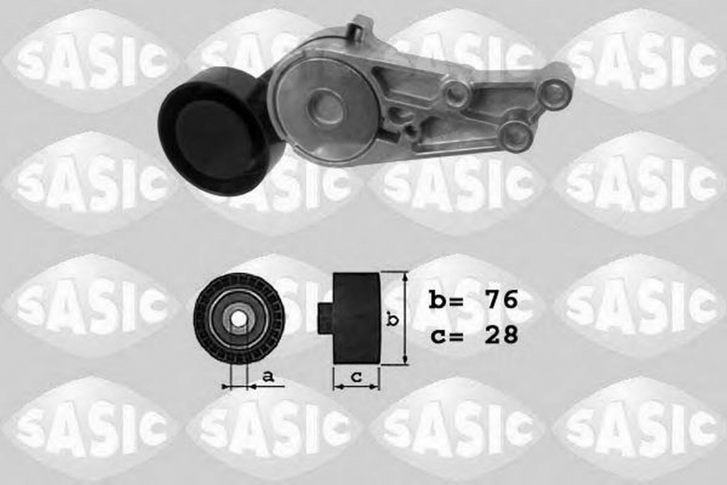 Intinzator curea AUDI A4 Cabriolet 8H7 B6 8HE B7 SASIC 1626045