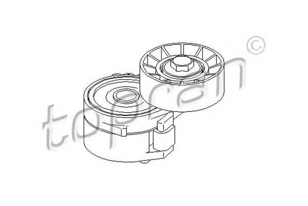 Intinzator curea CITROEN JUMPY platou sasiu BU BV 