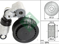 Intinzator curea, curea distributie (534001110 INA) VW