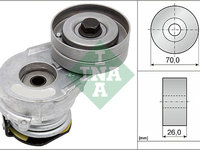 Intinzator curea, curea distributie (534008230 INA) CHEVROLET,OPEL,VAUXHALL