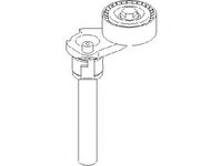 Intinzator curea, curea distributie AUDI A3 (8P1), VW RABBIT V (1K1), SEAT ALTEA (5P1) - TOPRAN 113 196