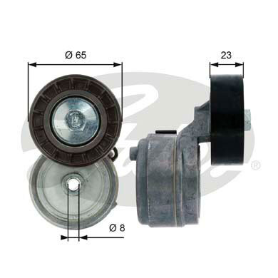 Intinzator curea curea distributie # Iveco Daily 1999 2000 2001 2002 2003 2004 2005 2006 # T38588 # GATES