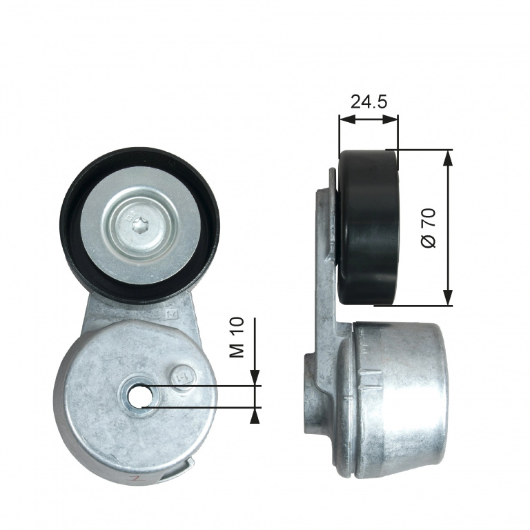 Intinzator curea distributie Gates OPEL CORSA E (X15) 2014-2019 - T39375