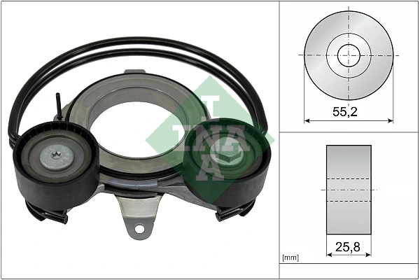 Intinzator curea distributie INA AUDI A5 (F53, F5P) 2017-2025 - 534 0910 10