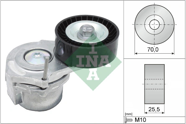 Intinzator curea distributie INA OPEL CORSA D (S07) 2009-2014 - 534 0438 10