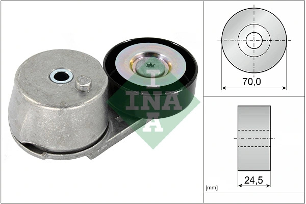 Intinzator curea distributie INA OPEL MOKKA / MOKKA X (J13) 2016-2021 - 534 0704 10