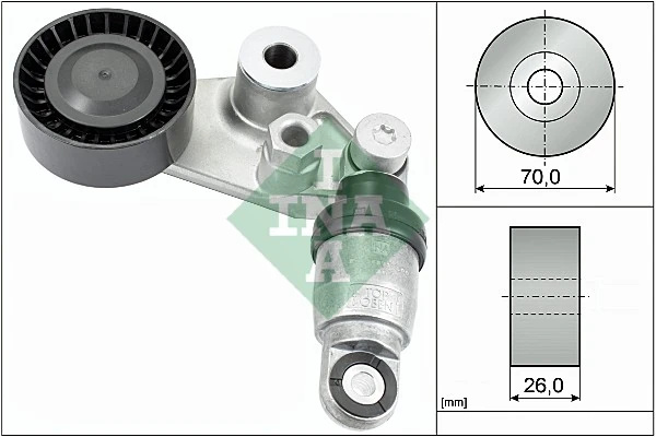 Intinzator curea distributie INA SSANGYONG KYRON 2005-2014 - 534 0297 10