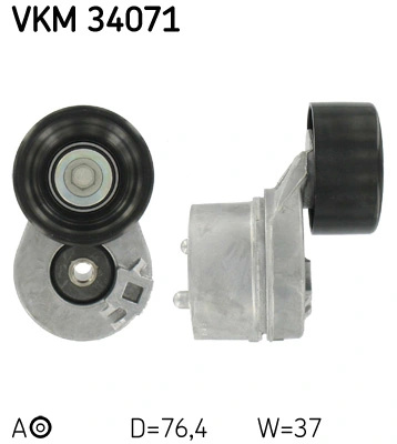 Intinzator curea distributie SKF FORD TRANSIT bus (FD_ _, FB_ _, FS_ _, FZ_ _, FC_ _) 2000-2006 - VKM 34071