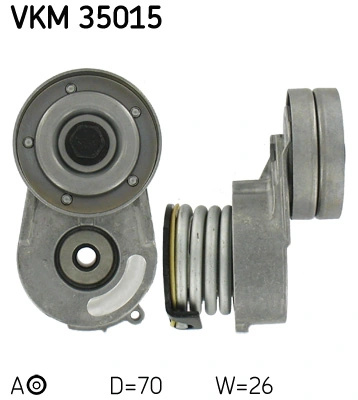 Intinzator curea distributie SKF OPEL ASTRA H (A04) 2004-2010 - VKM 35015