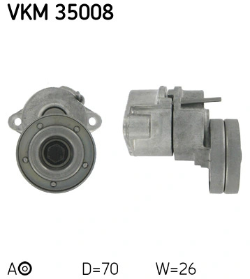 Intinzator curea distributie SKF VAUXHALL CORSA Mk I (B) (S93) 1993-2000 - VKM 35008