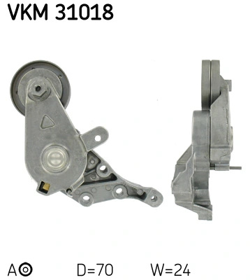 Intinzator curea distributie SKF VW CADDY II Autoutilitară/limuzină spațioasă (9K9A) 1995-2004 - VKM 31018