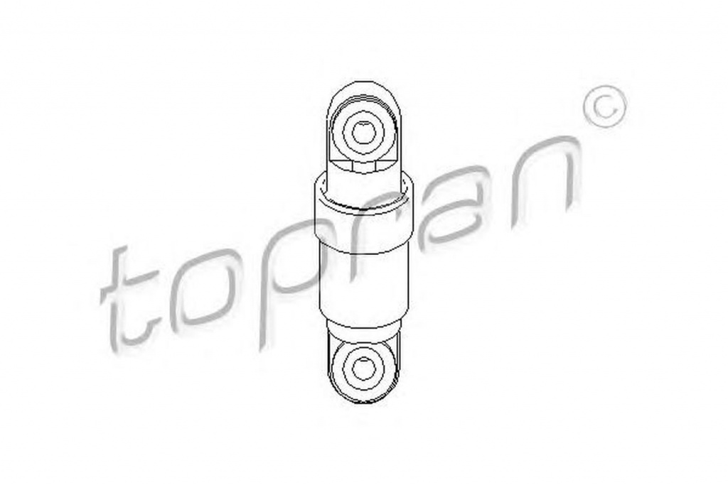 Intinzator curea OPEL ASTRA G limuzina F69 TOPRAN 206046