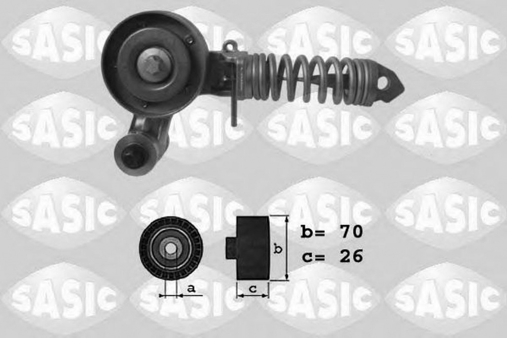 Intinzator curea OPEL ASTRA H GTC L08 SASIC 1626147