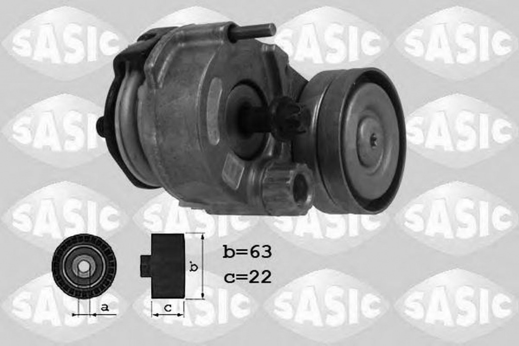 Intinzator curea OPEL ASTRA H TwinTop L67 SASIC 1626017
