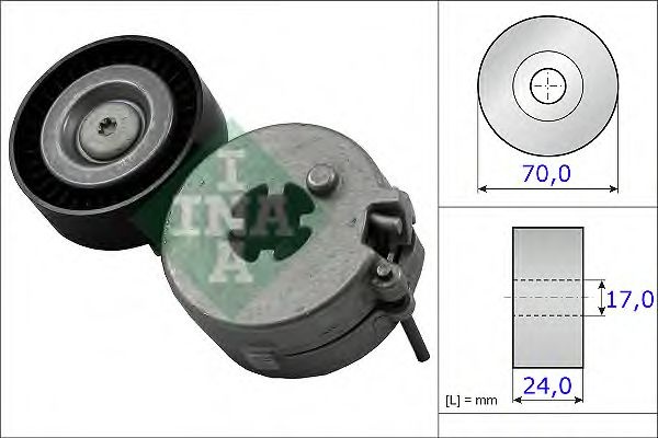 Intinzator,curea transmisie AUDI A4 Avant (8K5, B8