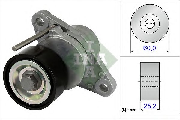Intinzator curea transmisie DACIA DUSTER, LOGAN 1.