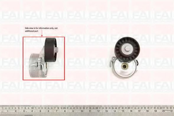 Intinzator curea transmisie FORD C-MAX (DM2) (2007 - 2016) FAI AutoParts T9606