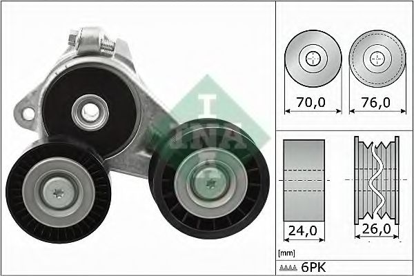 Intinzator,curea transmisie FORD FOCUS C-MAX (2003