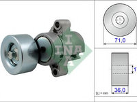 Intinzator,curea transmisie MAZDA 6 (GG) (2002 - 2008) INA 534 0453 10