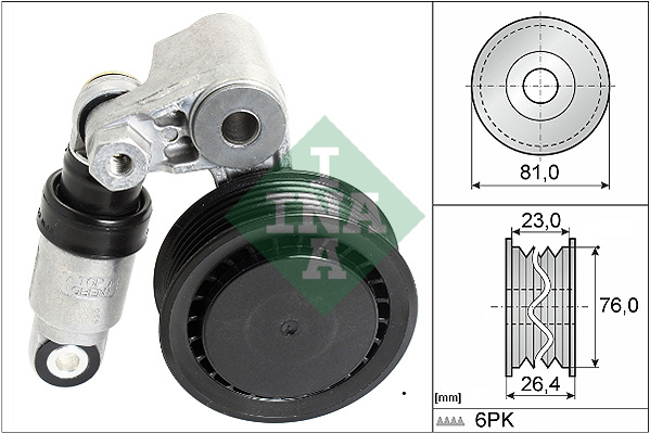 Intinzator,curea transmisie Multi-V belt tensioner